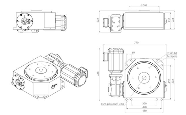 數控回轉工作臺