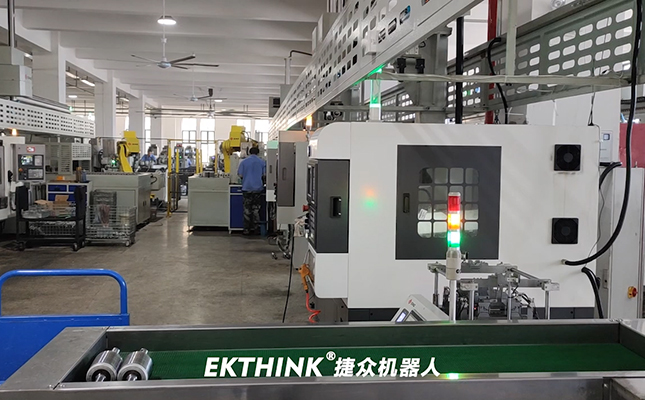 工業機器人上下料